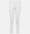 7 FOR ALL MANKIND HIGH-RISE CROPPED SKINNY JEANS