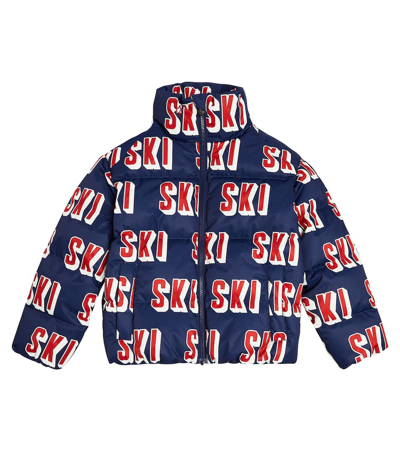 Perfect Moment Kids' Printed Puffer Jacket In Multicoloured