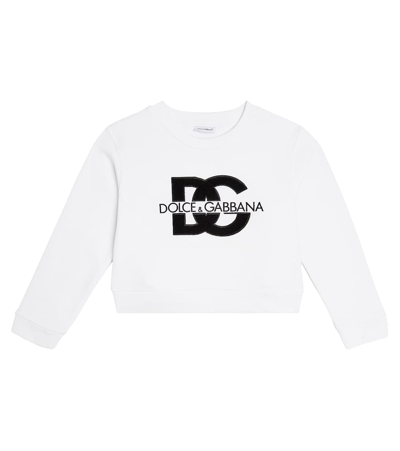 DOLCE & GABBANA DG COTTON JERSEY SWEATSHIRT