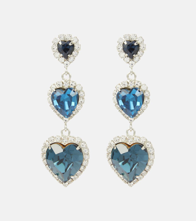 Jennifer Behr Hartley Embellished Drop Earrings In Blue