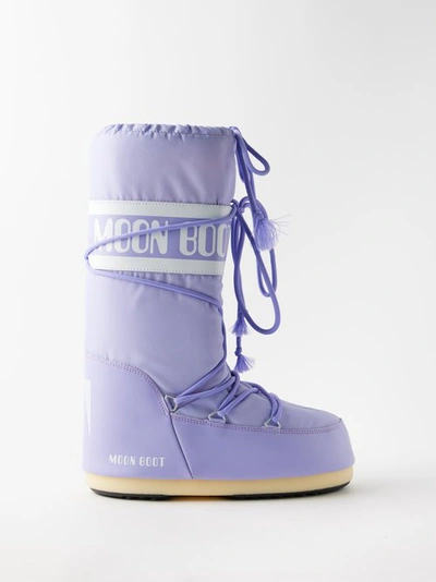 Moon Boot Icon Snow Boots In Lilac