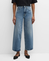 Totême Wide-leg Organic Jeans In Medium Blue