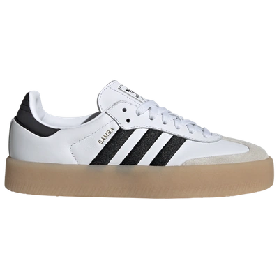 Adidas Originals Womens  Sambae In White/black/gum