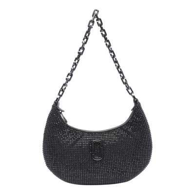 MARC JACOBS MARC JACOBS EMBELLISHED SMALL CURVE BAG