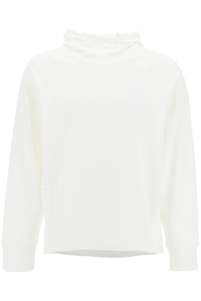 C.p. Company High-neck Hoodie In White