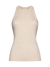 Isabel Marant Merry Ribbed Tank Top In Beige
