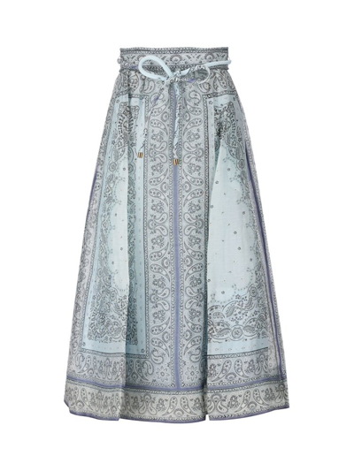 ZIMMERMANN ZIMMERMANN MATCHMAKER GATHERED MIDI SKIRT