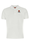 KENZO KENZO BOKE FLOWER EMBROIDERED POLO SHIRT