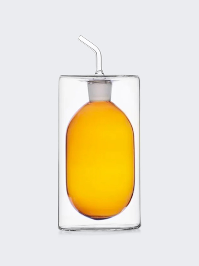 Ichendorf Milano Double Walled Olive Oil Bottle In Amber