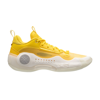 Pre-owned Li-ning Way Of Wade 10 Low 'the City Of Angels' In Yellow