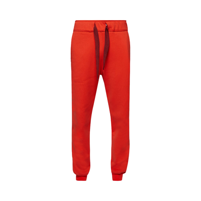 Pre-owned Lanvin Joggers With Curb Lace 'poppy Red'