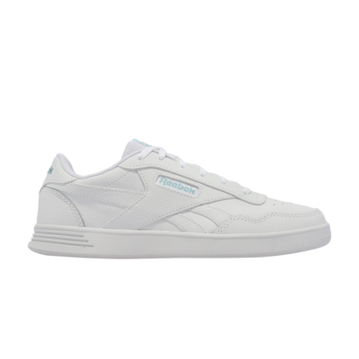 Pre-owned Reebok Wmns Court Advance 'white Aqua Iridescent'