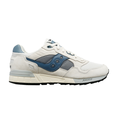 Pre-owned Saucony Shadow 5000 'beige Blue Grey' In Cream