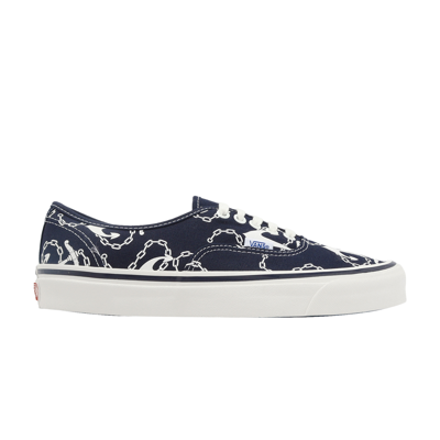 Pre-owned Vans Authentic 44 Deck Dx 'anaheim Factory - Anchors Navy' In Blue