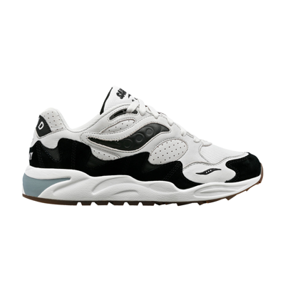 Pre-owned Saucony Grid Shadow 2 'grey White Black'