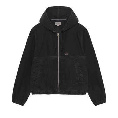 Pre-owned Stussy Work Jacket 'black'