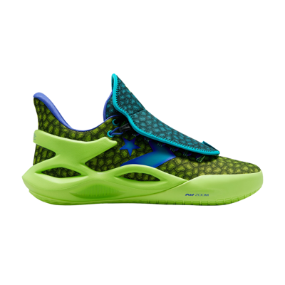 Pre-owned Converse All Star Bb Trilliant Cx 'poison Dart Frog - Nitro Bud' In Green