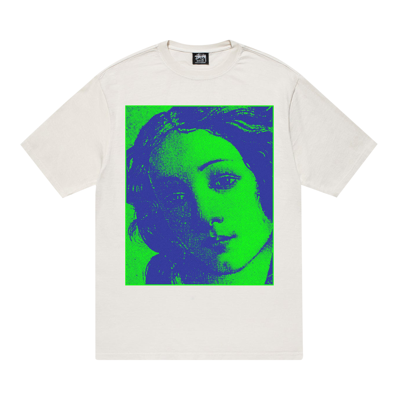 Pre-owned Stussy Venus Tee 'natural' In Cream