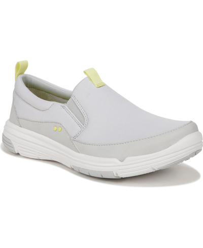 Ryka Amelia Womens Stretch Manmade Slip-on Sneakers In White