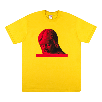 Pre-owned Supreme Everywhere Tee 'yellow'