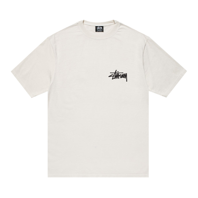 Pre-owned Stussy Old Phone Tee 'natural' In Cream