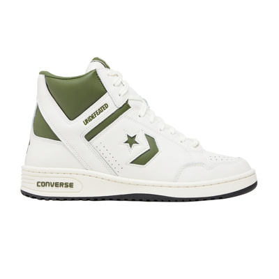 Pre-owned Converse Undefeated X Weapon High 'chive' In White