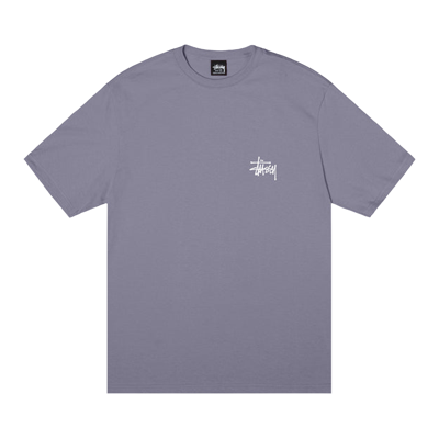Pre-owned Stussy Basic Tee 'mauve' In Purple