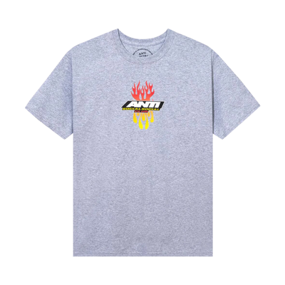 Pre-owned Anti Social Social Club Hot At First Tee 'grey'