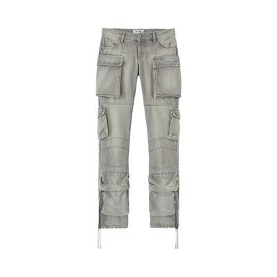 Pre-owned Attico The  Essie Long Pants 'grey'