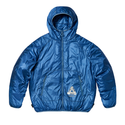 Pre-owned Palace Pertex Quilted Jacket 'blue'