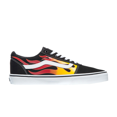 Pre-owned Vans Ward 'flames' In Black