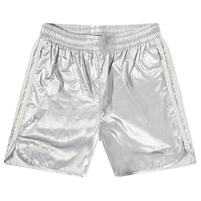 Pre-owned Adidas Originals Adidas X Wales Bonner Silver Shorts 'silver Metallic'