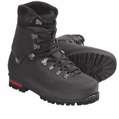 Pre-owned Asolo Lowa Men's Civetta Extreme Goretex Insulated Hiking Boots, Black-red, 8m,