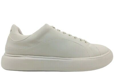 Pre-owned Trussardi Shoes For Man  77a00537 Sneakers Platform Casual Walking White