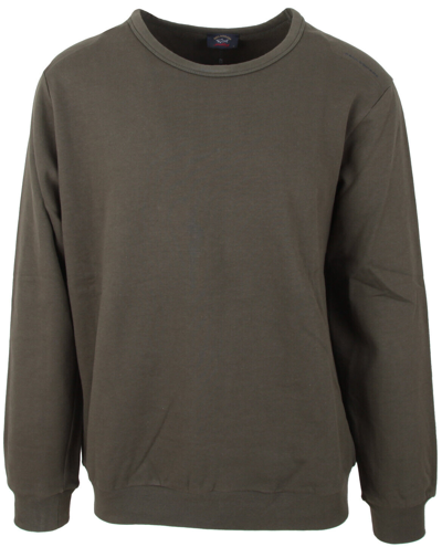 Pre-owned Paul & Shark Yachting Men's Pullover Sweater Jumper Size Xl 100% Cotton Green