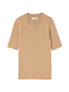 Sandro Women's Ribbed Sweater In Natural