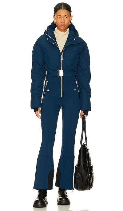 Cordova Ajax Down Ski Suit In Marine