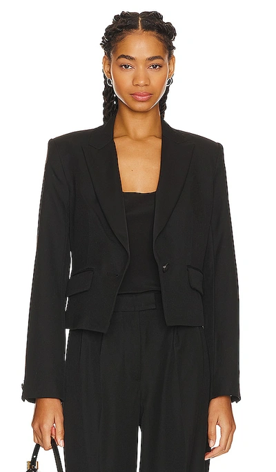 Rag & Bone Valerie Wool Blazer In Black