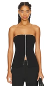 Rag & Bone Black Irina Tank Top In Black