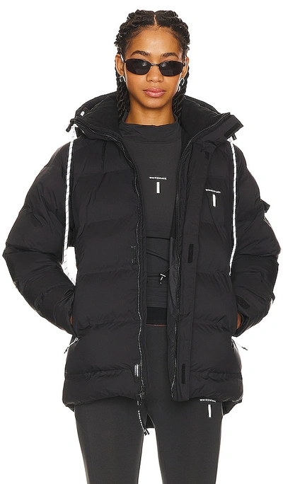 Whitespace Insulated Riding Jacket In Black