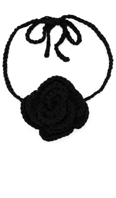 Ayni Rosa Necklace In Black