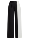 ALICE AND OLIVIA WOMEN'S POMPEY HIGH-RISE PLEAT TROUSERS