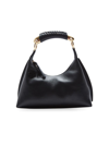 Altuzarra Women's Athena Small Leather Shoulder Bag In Black