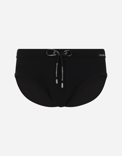 Jersey briefs two-pack with branded elastic