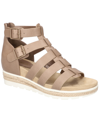 EASY STREET WOMEN'S SIMONE ZIP WEDGE SANDALS