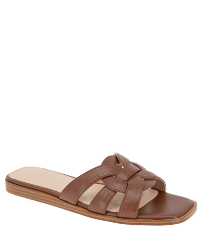 BCBGENERATION WOMEN'S MELTEM SLIDE FLAT SANDALS