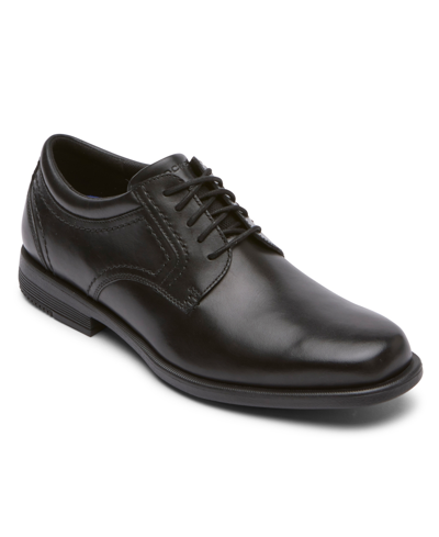 Rockport Men's Isaac Plain Toe Shoes In Black