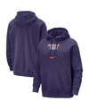 Nike Phoenix Suns Club Fleece City Edition  Men's Nba Pullover Hoodie In Purple