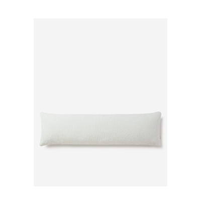 Sunday Citizen Snug Body Pillow, 14" X 48" In Off White