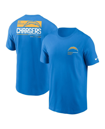 Nike Men's  Powder Blue Los Angeles Chargers Team Incline T-shirt
